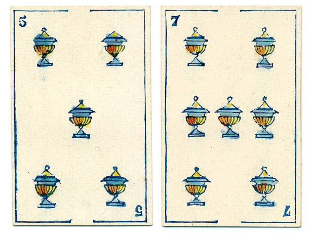 istock Mexico playing cards baraja 1846 five seven cups hearts 533030291