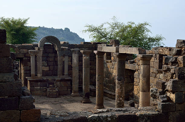 istock Ancient synagogue Umm el Kanatir, Israel 533031363