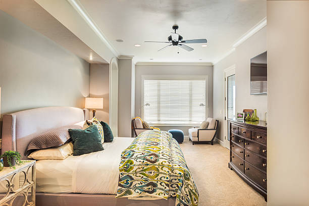 istock Master Bedroon in New Luxury Home 533034235
