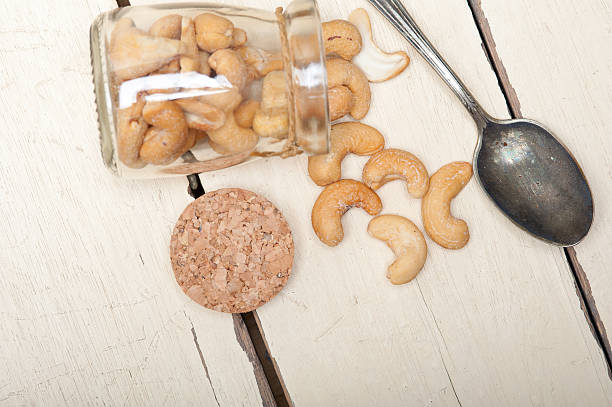 istock cashew nuts on a glass jar 533046538