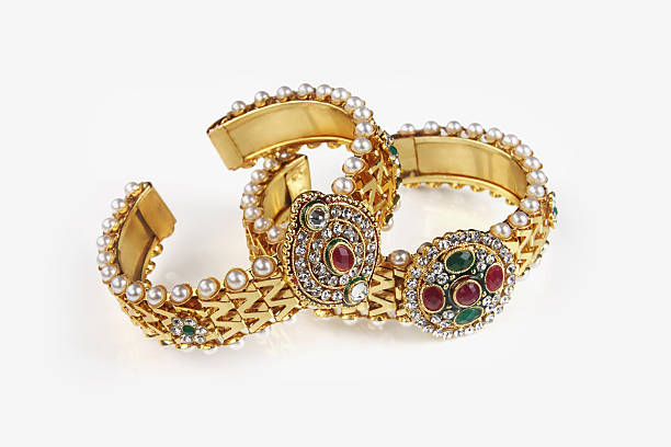 istock Indian Made Wedding gold bracelets 533046608