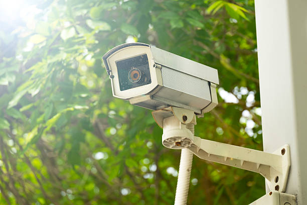 istock CCTV recording important events and a guard house 533046646