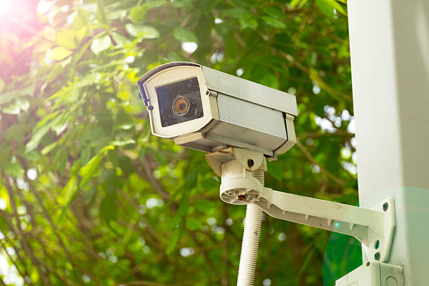 istock CCTV recording important events and a guard house 533047236