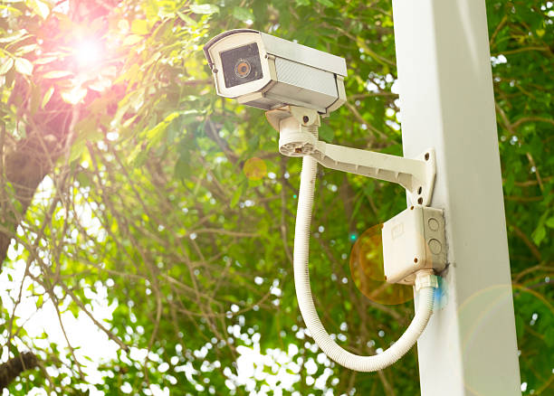 istock CCTV recording important events and a guard house 533047836
