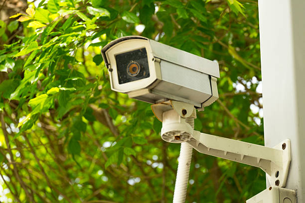 istock CCTV recording important events and a guard house 533048074