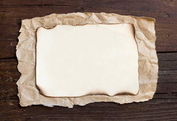 istock Old paper on the wood background 533048777