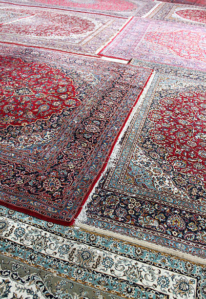 istock Mosaic of Iranian carpets III 533050218
