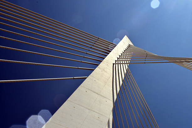 istock pylon suspension bridge with cables detail 533055264