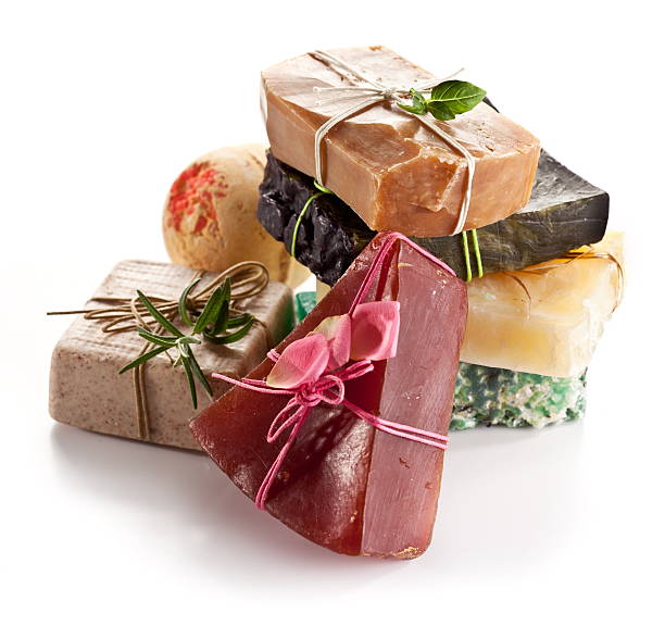 istock Pieces of natural soap. 533055341