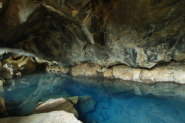 istock Grjotagja cave in Iceland 533055373