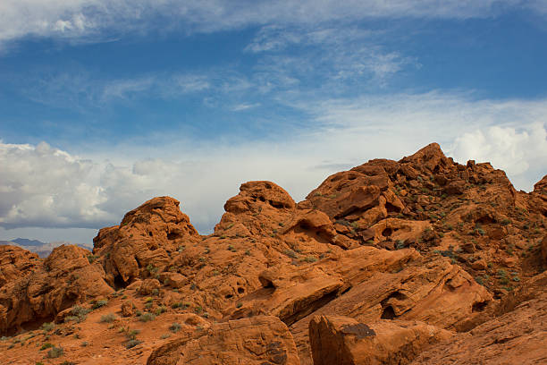 istock Amazing colors and shape of the Fire Wave rock 533055628