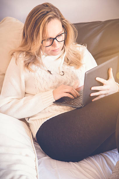 istock Woman with a laptop 533057984