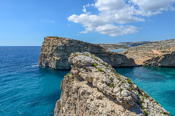 istock Rocky cliffs of Gozo near Malta 533059052