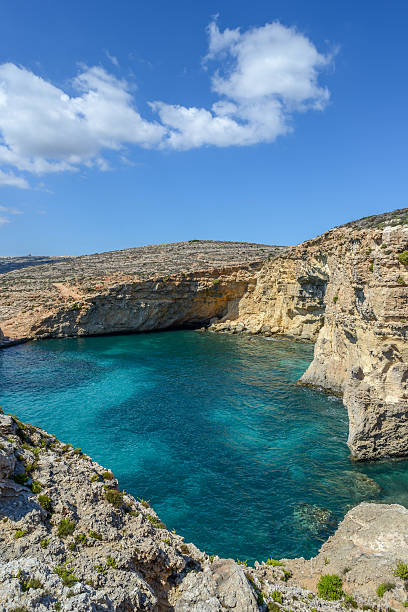 istock Rocky cliffs of Gozo near Malta 533059086