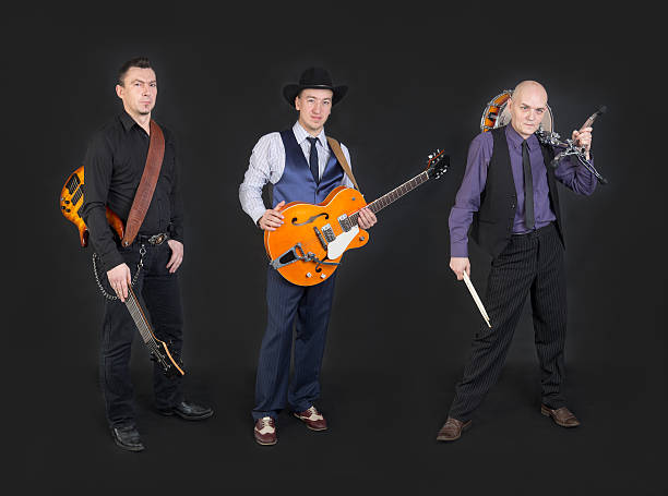 istock Portrait of a rock band 533061394