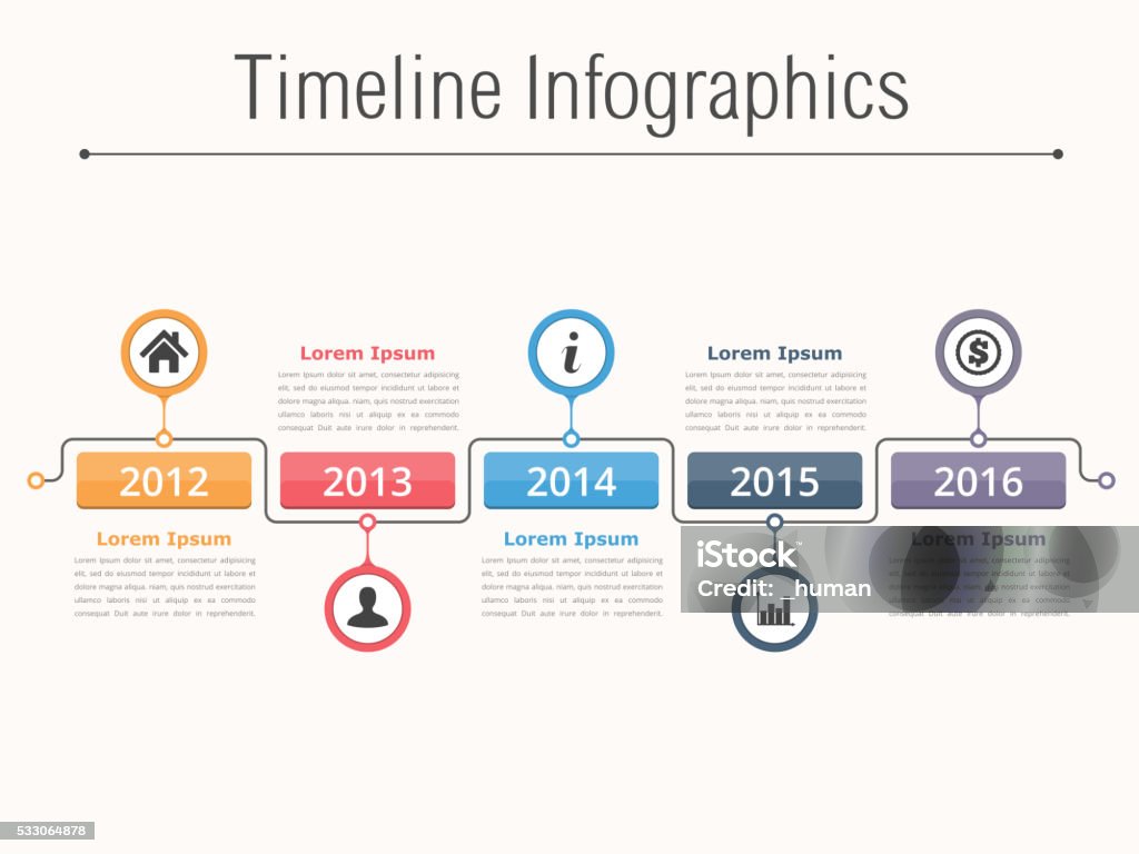 Timeline Infographics Stock Illustration - Download Image Now ...