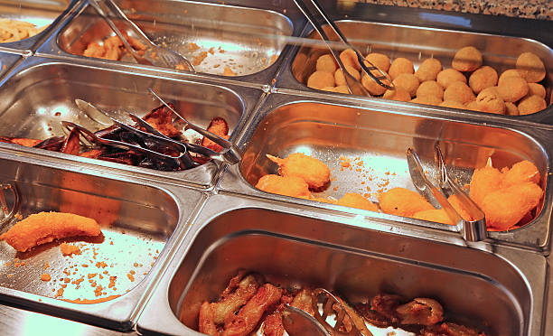 istock deep fried foods in the Chinese restaurant take-away 533067066