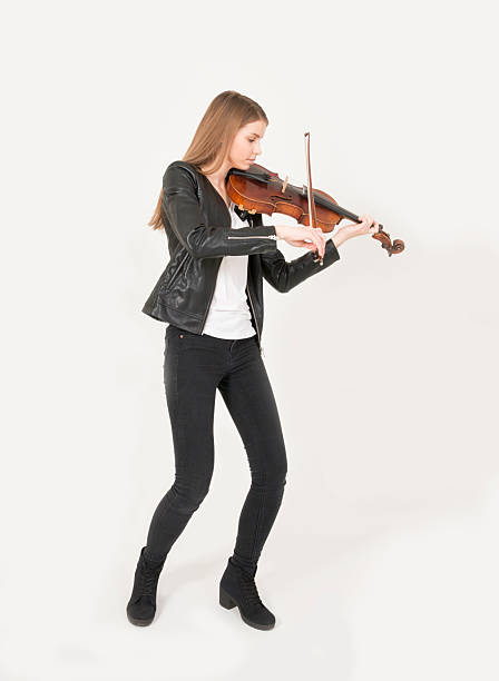 istock Teenage girl with viola 533068736