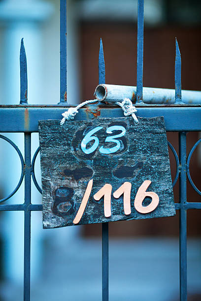 istock Thai house sign and number 533072293