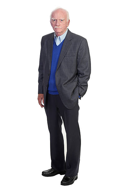 istock Senior business man with hand in pocket - serious 533074043