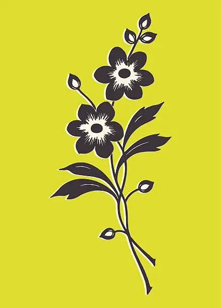 Vector illustration of Bouquet of Flowers