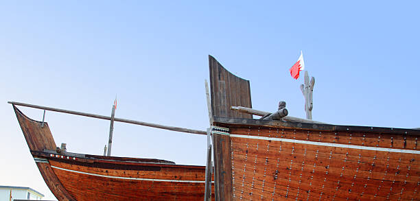 istock Traditional wooden dhows Banoosh and Jalboot 533097235