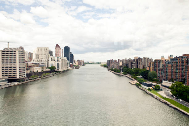 istock East River from NYC Tram 533097517