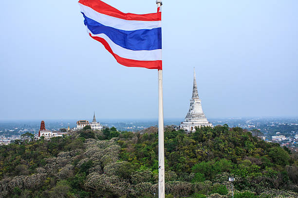 istock Flag of Thailand and Phra That Chom Phet 533101537