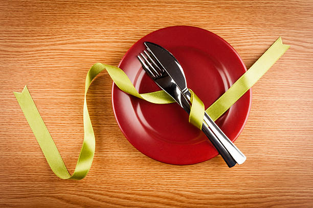 istock marsala plate with dishware and ribbon 533129603