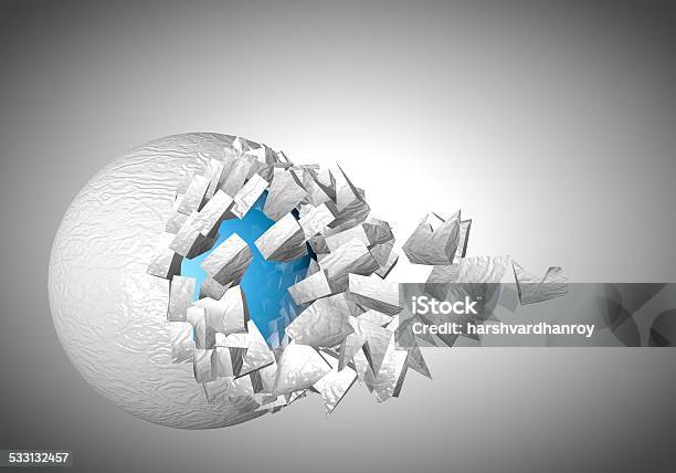 Exploding Sphee Extension Exploding Sphere Abstract 3d Shpaes Stock Photo - Download Image Now ...