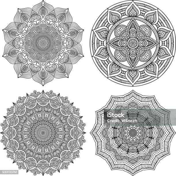 Mandala Stock Illustration - Download Image Now - 2015, Abstract, Ammunition