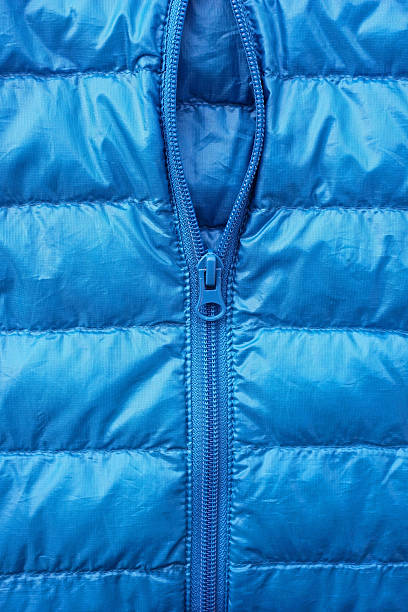 istock Close up of down jacket and zip 533133873