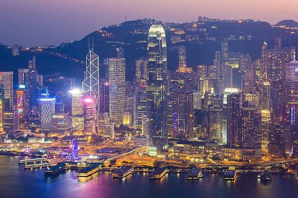 istock Victoria Harbour in Hong Kong, China 533134903