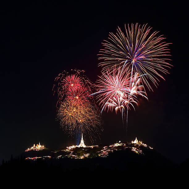 istock Fireworks In Khao Wang, Thailand 533151555