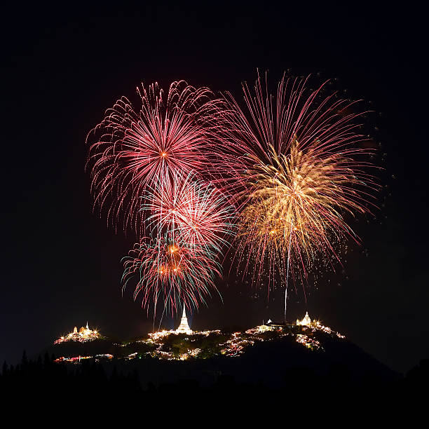istock Fireworks In Khao Wang, Thailand 533154005