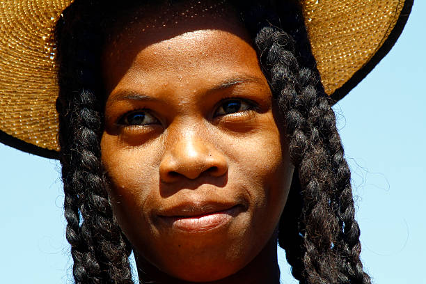 istock Happy attractive african girl, Madagascar 533172905