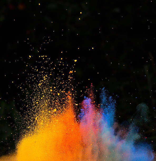 istock launched colorful powder over black 533174893