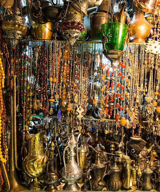 istock Turkey, Istanbul, Grand Bazaar (Kapalicarsi), handmade gold necklaces 533174921