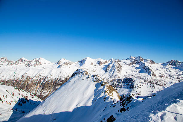 istock winter landscape in France 533175537