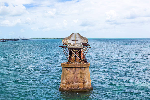 istock old Railroad Bridge on the Bahia Honda Keys 533176063