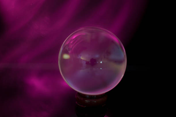 istock dark glass orb purple 533176259