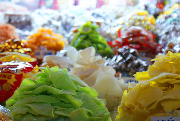 Vietnamese candy at a market 