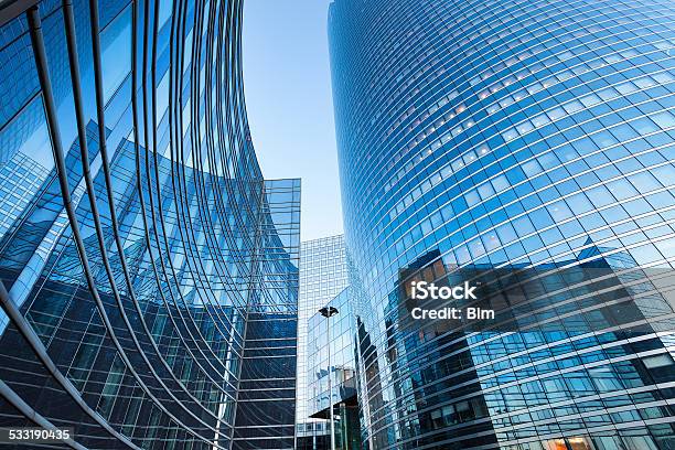 Modern Corporate Buildings In Financial District La Defense Paris Stock Photo - Download Image Now