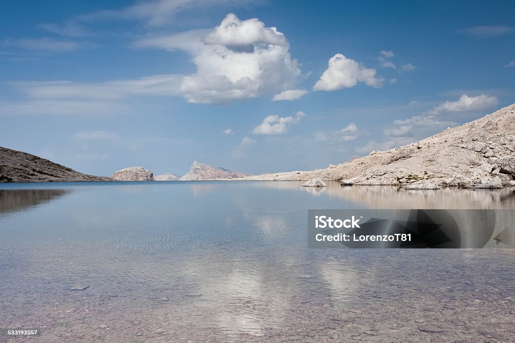 Dolomites view from the Sella Group - ITALY 2015 Stock Photo