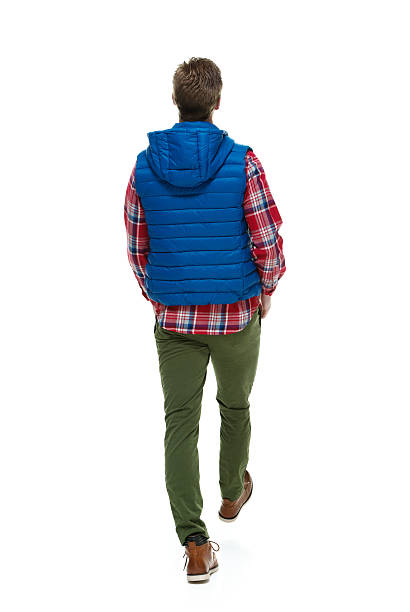 istock Rear view of hipster walking 533194071