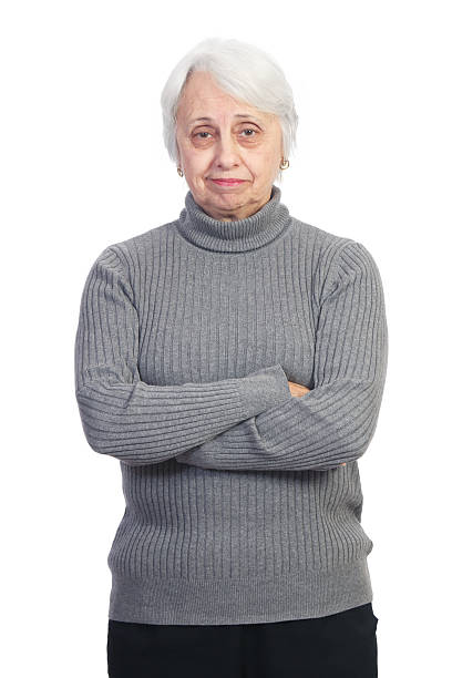 istock Disapproving senior woman 533194783