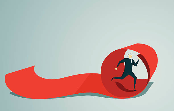 Debt Illustration and Painting bureaucracy stock illustrations