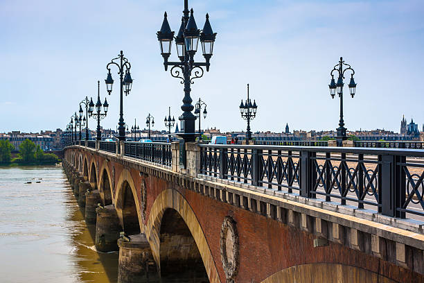istock Pont de Pierre in Bordeaux, France 533196449