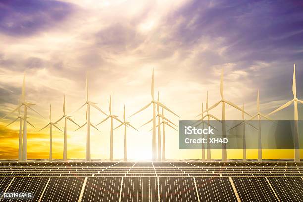 Clean Power Beach Stock Photo - Download Image Now - Solar Panel, Agricultural Field, Beach