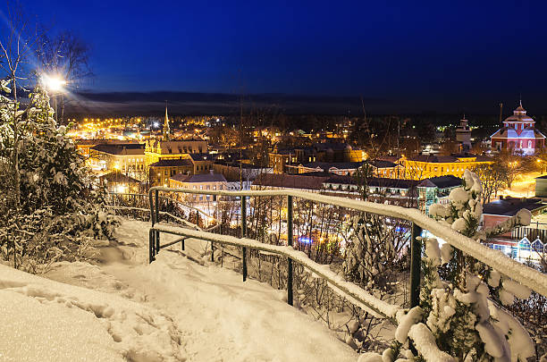 istock View of small swedish town 533208079
